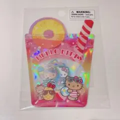 新品未使用♪サンリオ夏シール ハローキティ 日焼けキティ オーロラシール