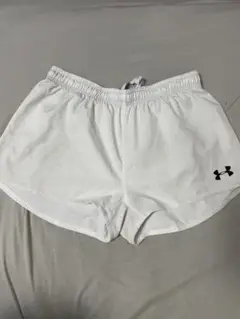 Under Armour ホワイト ショートパンツ　ラグビー　L
