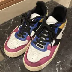 DIESEL カラーブロックスニーカー