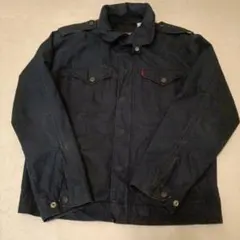 Levi's リーバイス ミリタリージャケット (メンズ L) ダークブルー