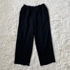 VINVERT バンベール ブラック スラックス シンプル パンツ 17ABR