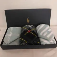 【POLO RALPH LAUREN】新品未使用　ウォッシュタオル 3枚セット