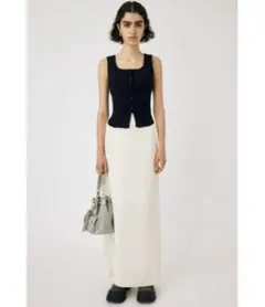 MOUSSY SATIN MAXI TIGHT スカート サイズ0（s サイズ）