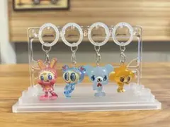 ナルミヤキャラクターズ　めじるし　ミニチュアパッケージチャーム　クリア4種
