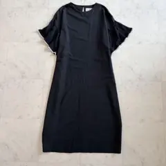 美品★フェリシモ サニークラウズ 黒いデメキンワンピース Lのサムネイル