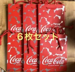 human made coca cola ギフトバッグ 6枚 コカコーラ 非売品のサムネイル