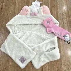 ディズニー マリー おしゃれキャット フードマフラー ファンキャップ ソックス