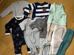 ベビー服 秋冬ロンパース・カバーオールセット