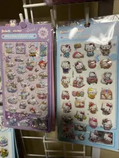 シナモン キティ ぷっくりシール 2シートセット