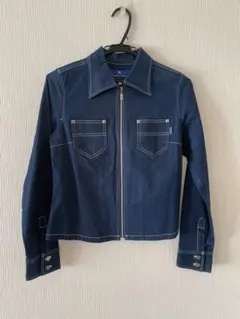 Burberrys ブルーレーベル ジップアップ　デニムジャケット 38