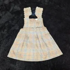 プティマイン petit main 襟付き ワンピース ジャンパースカート 90