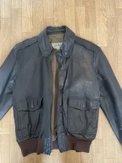 80s l.l.bean A-2 レザージャケットフライト 40 USA製