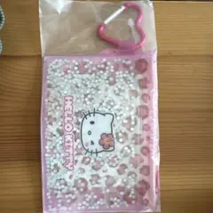 ハローキティ レオパード柄ポーチ　カラビナ付き