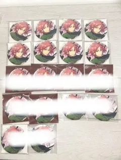 桜河こはく　6周年缶バッジ　8個セット
