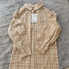 ZARA チェック柄ワンピース 11-12歳用