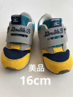 ミキハウス　ダブルビー　ミズノ　キッズ　スニーカー