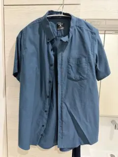 Hurley 半袖シャツ Lサイズ 青のサムネイル