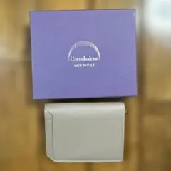 【未使用】ラルコバレーノ 財布 スナップタイプ コインケース ベージュ ピンクのサムネイル