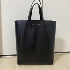 CÉLINE ツイステッドカバ トートバッグ グレー×ブルー フィービー期