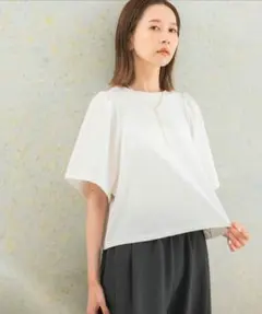【新品】URBANRESEARCHROSSO ドライタッチワイドスリーブTシャツ
