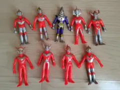 ポピー ウルトラマン ソフビ 10体セット 昭和レトロ 当時物 - メルカリ