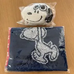 スヌーピータオル＆マスコットセット