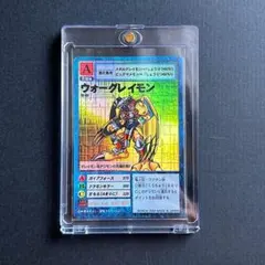 【限定】美品　旧デジモンカード St-61 ウォーグレイモン　ゴールドエッチング 限定】美品 旧デジモンカード St-61 ウォーグレイモン ゴールド