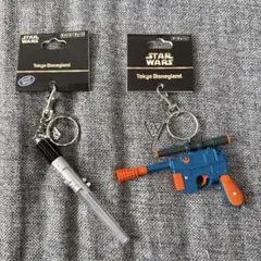 M*A様 ディズニーランド　スターウォーズ　ライトキーチェーン　2個セットのサムネイル