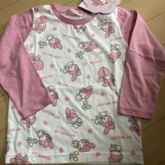 【新品タグ付き】　サンリオ　マイメロ♡ 長袖Tシャツ １００