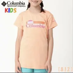 美品！コロンビア キッズ 半袖Tシャツ 130/7/8 オレンジのサムネイル