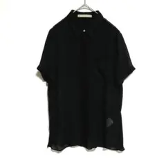 Theory luxe セオリーリュクス　ブラック 半袖シャツ　ブラウス　38