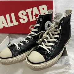 【箱付き　レザー　日本製】コンバースALL STAR J HI 27cm