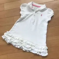 Ralph Lausen/ラルフローレン 裾フリルワンピース