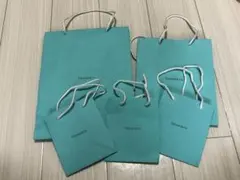 ティファニー 紙袋 5点セット Tiffany& Co. ショッパー