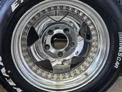 友和-16インチ クロームホイールセット EAGLE