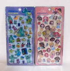 【正規品】プチドロップステッカー・プリンセス・モンスターズインク・ディズニー