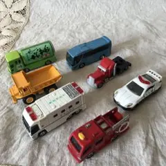 トミカ　まとめ売り　働く車　7台セット　廃盤
