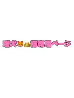 瑠犬様専用ページ