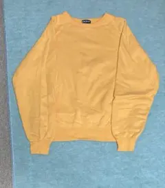 90s UNIQLO オールドユニクロ 黄色 スウェット