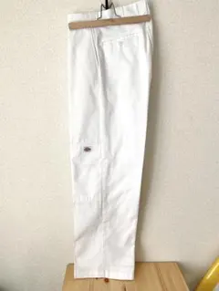 希少 白 00's Dickies ダブルニー メキシコ製