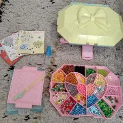 すみっこアクアビーズセット リボン型収納ケース付き