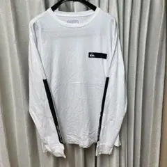 QUIKSILVER メンズ 長袖カットソー ホワイト Lサイズのサムネイル