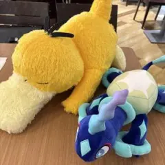 ポケットモンスター　めちゃもふぐっと　ぬいぐるみ　コダック　テラパゴス