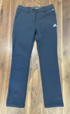 b*e様 adidasアディダスゴルフ◆レディース裏ボア冬用パンツ◆ブラック◆S
