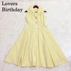 Lovers Birthday ロング ワンピース フーデット 貝ボタン