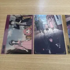 スパイファミリー　クリアポスター　4点