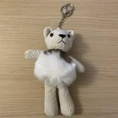 キーホルダー クマのぬいぐるみ