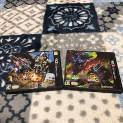 3DSソフト　モンスターハンター4G＆3G 2本セット
