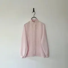 ビンテージ スタンドカラーフリルシャツ レース フォーマル セレモニー 卒入学