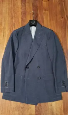 ダブルジャケット　サマー　クールドッツ　ドットエアー　LARDINI BEAMS